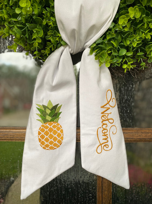Pineapple Welcome Sash